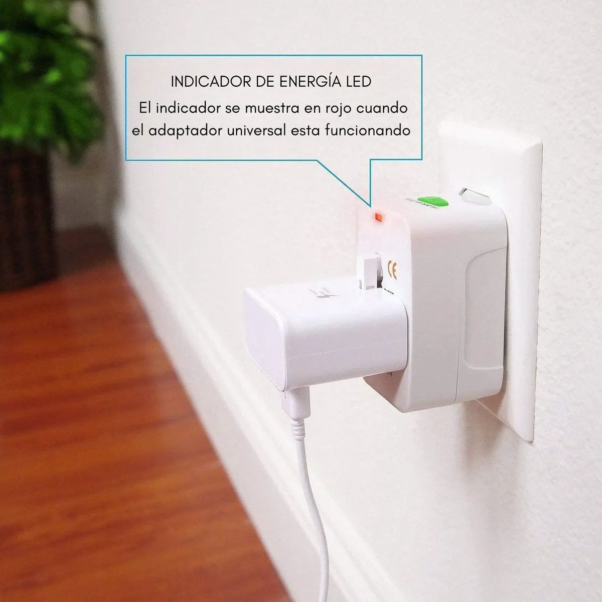 Adaptador Enchufe Universal Para Viajes