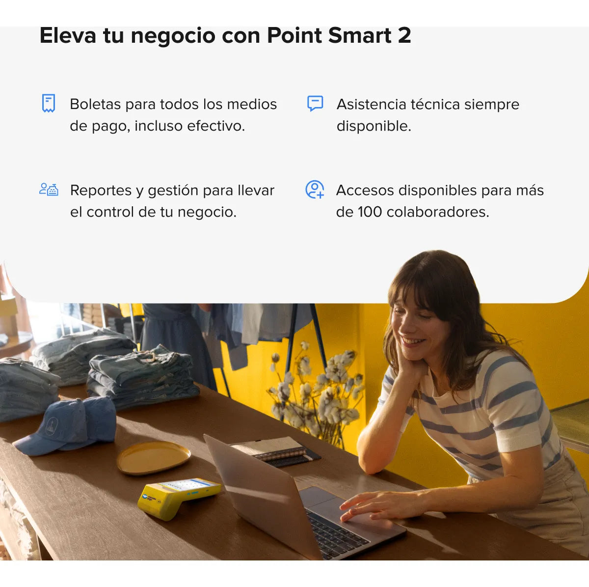 01-Mercado Pago Máquina Pago Point Smart 2 - Boleta Electrónica