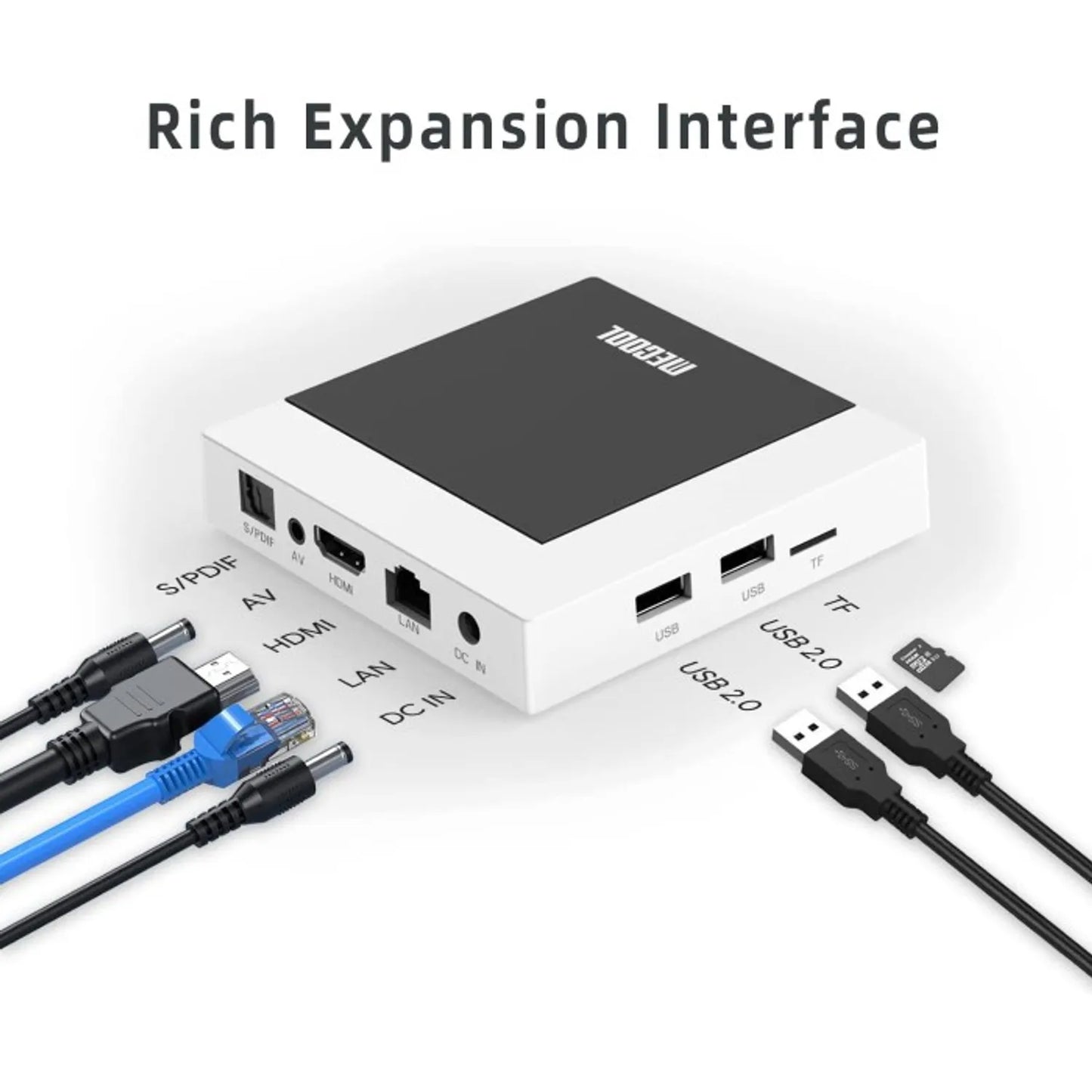 5-TV Box CERTIFICADO Mecool Km7 Plus (Google Tv)