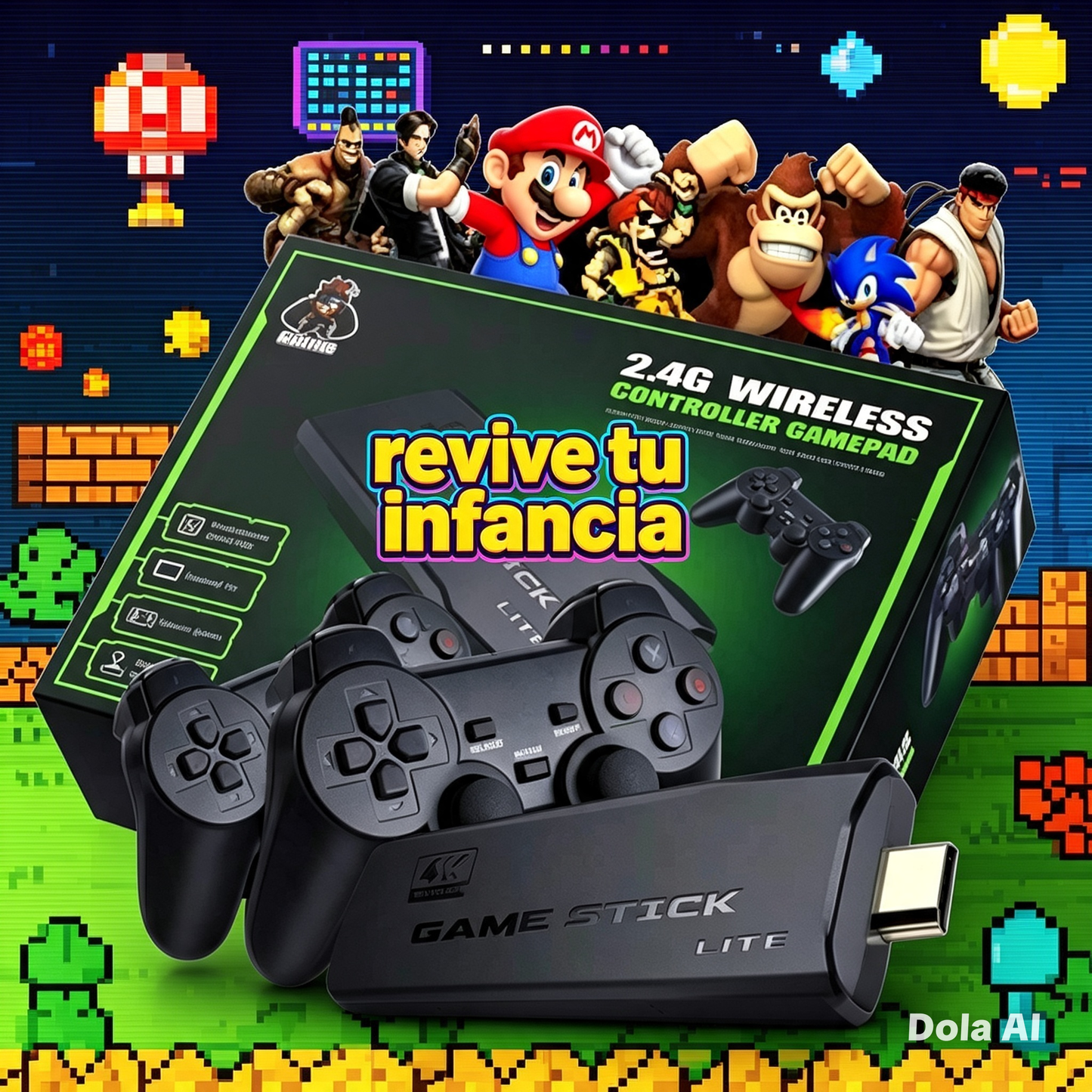 Consola Videojuegos Retro mas de 10.000 juegos