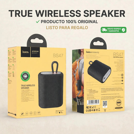 Parlante Portátil Bluetooth Inalámbrico Hoco Bs47