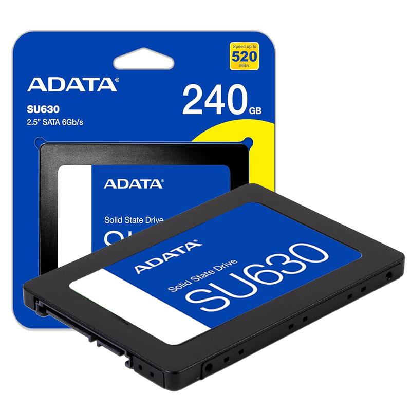 Disco Duro Solido SSD 2.5" Solido - 240 GB - ADATA Ultimate SU650 - SATA 3 (6.0 Gb/s) (ASU650SS-240GT-R)