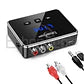 A- Convertidor Transmisor Receptor Adaptador Bluetooth Convertidor Óptico
