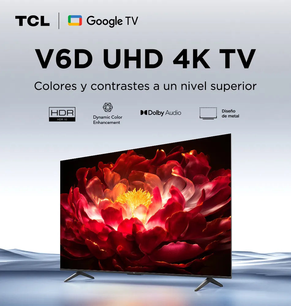 Smart TV TCL 55" UHD 4K V6D