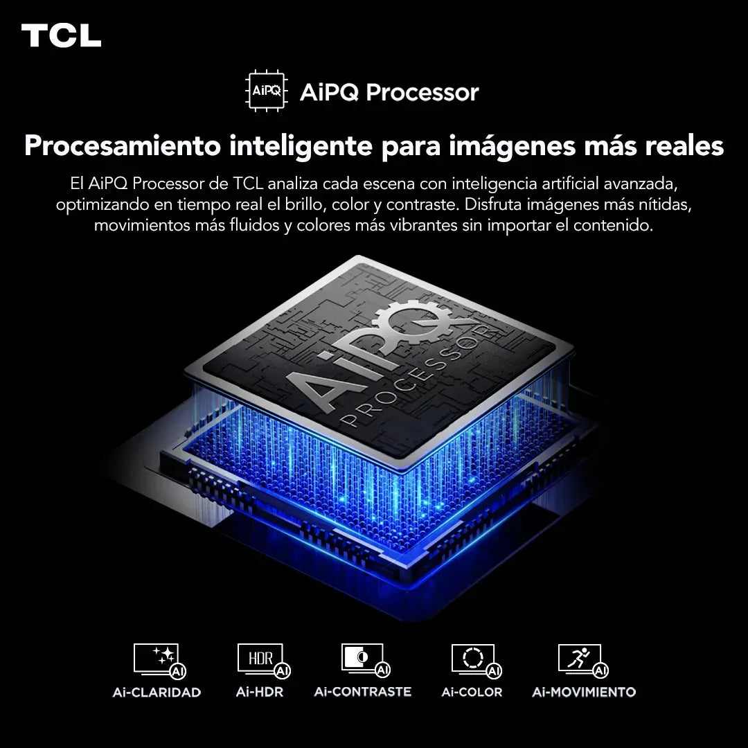 Smart TV TCL 55" UHD 4K V6D