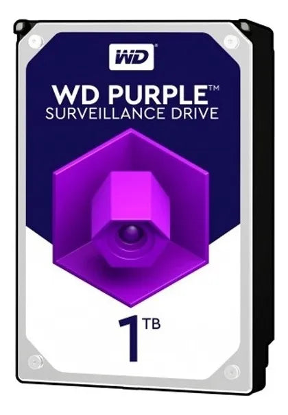 Disco duro Western Digital WD Purple WD10PURX 1TB - DVR - NVR 1TERA almacena CCTV Camaras