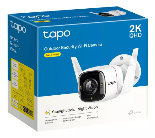 Tapo C320WS TP Link Cámara Wi-Fi de seguridad para exteriores