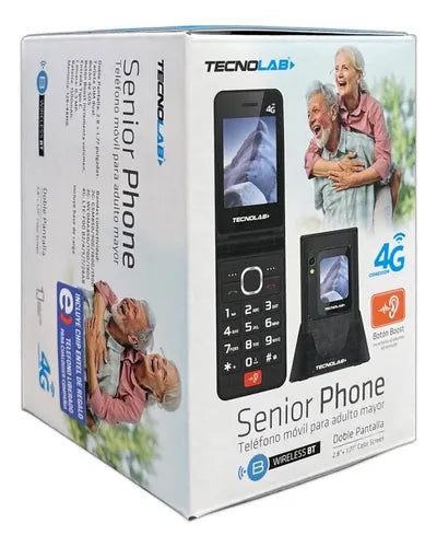 Teléfono Celular Senior Adulto Mayor 4g Tl705 Botón Sos