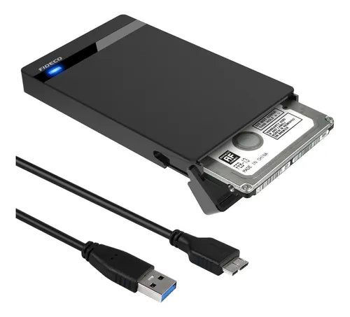 Cofre Disco Case Sata 2.5 usb3.0 Negro