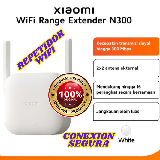 9-AF Repetidor Wifi Xiaomi WiFi Range Extender N300