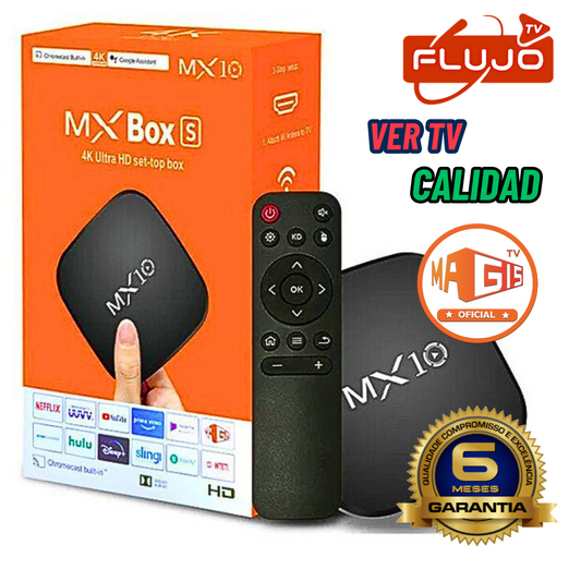 1-TV BOX BX10 GENERICO Android 14/8gb 4k Ultra Hd Alta Calidad