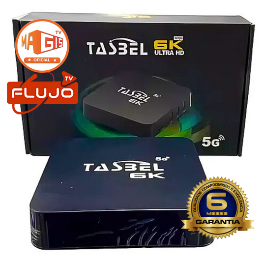 0-TV BOX GENERICO Tasbel 6k Ultra Hd con contol remoto