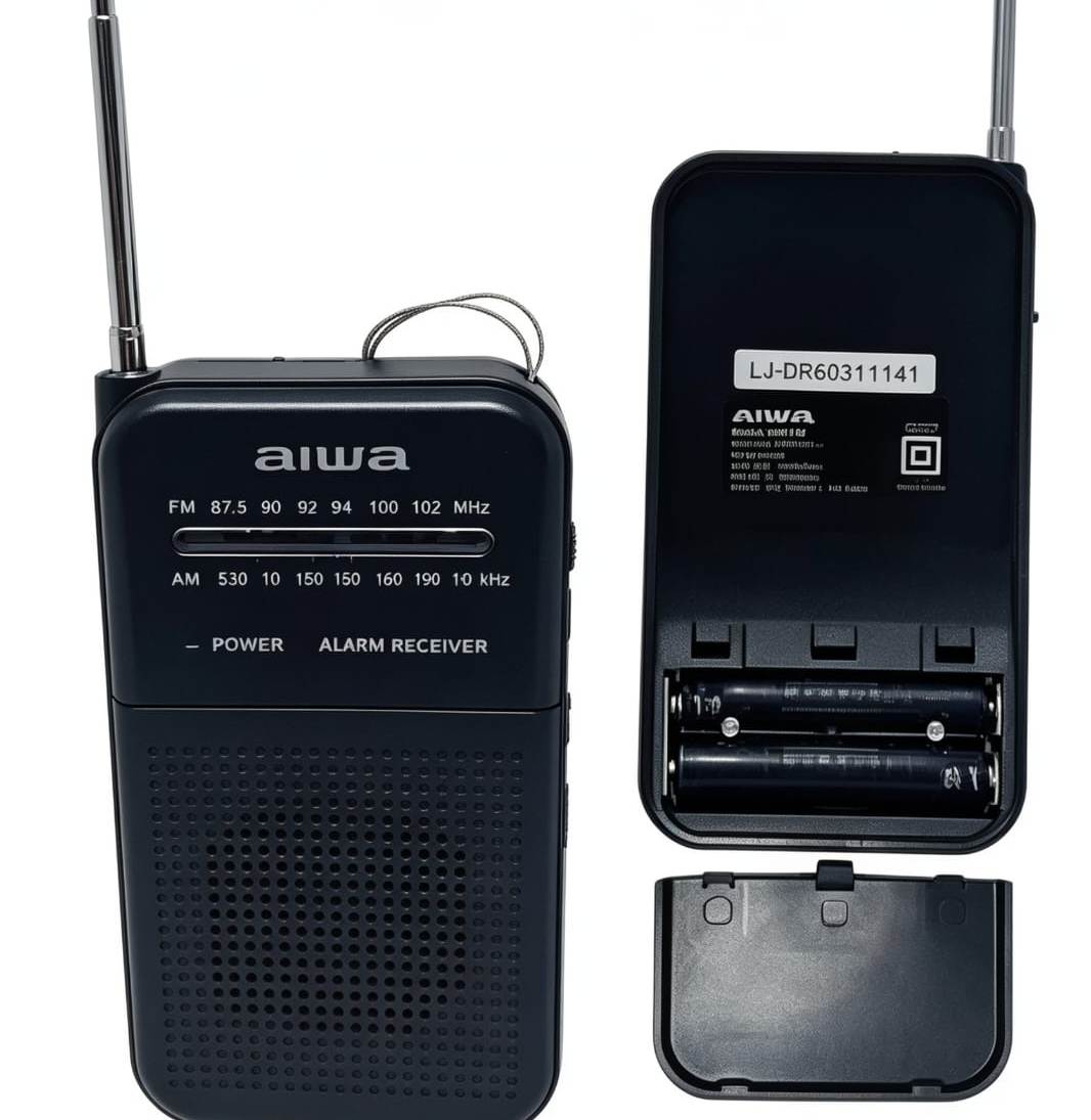Radio portátil pocket banda AM FM AIWA (Bolsillo)