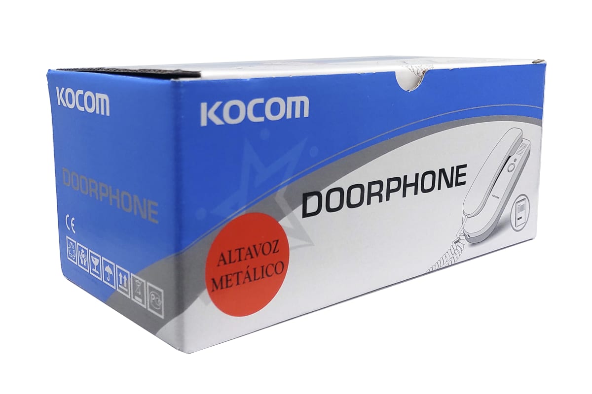 KIT PORTERO CITOFONO 2 HILOS C/ALTAVOZ KDP-501AM + MS-2D