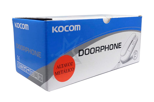 KIT PORTERO CITOFONO 2 HILOS C/ALTAVOZ KDP-501AM + MS-2D