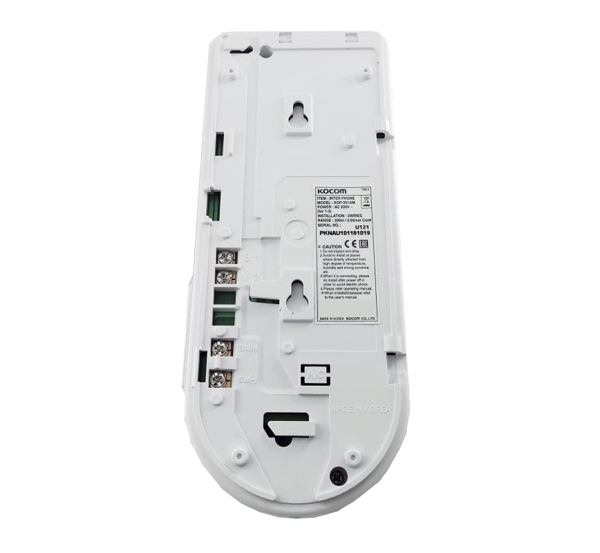 KIT PORTERO CITOFONO 2 HILOS C/ALTAVOZ KDP-501AM + MS-2D