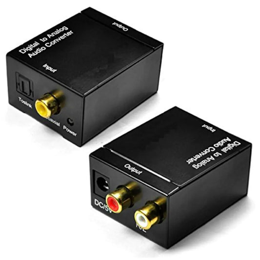 Convertidor de Audio Optico Digital a RCA