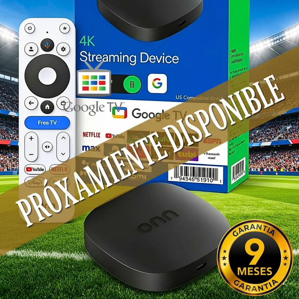 ONN TV Box - Próximamente Disponible