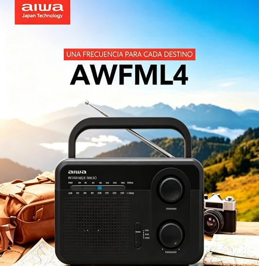Radio Portátil Aiwa Fmam Awfml4 Analogica AM-FM