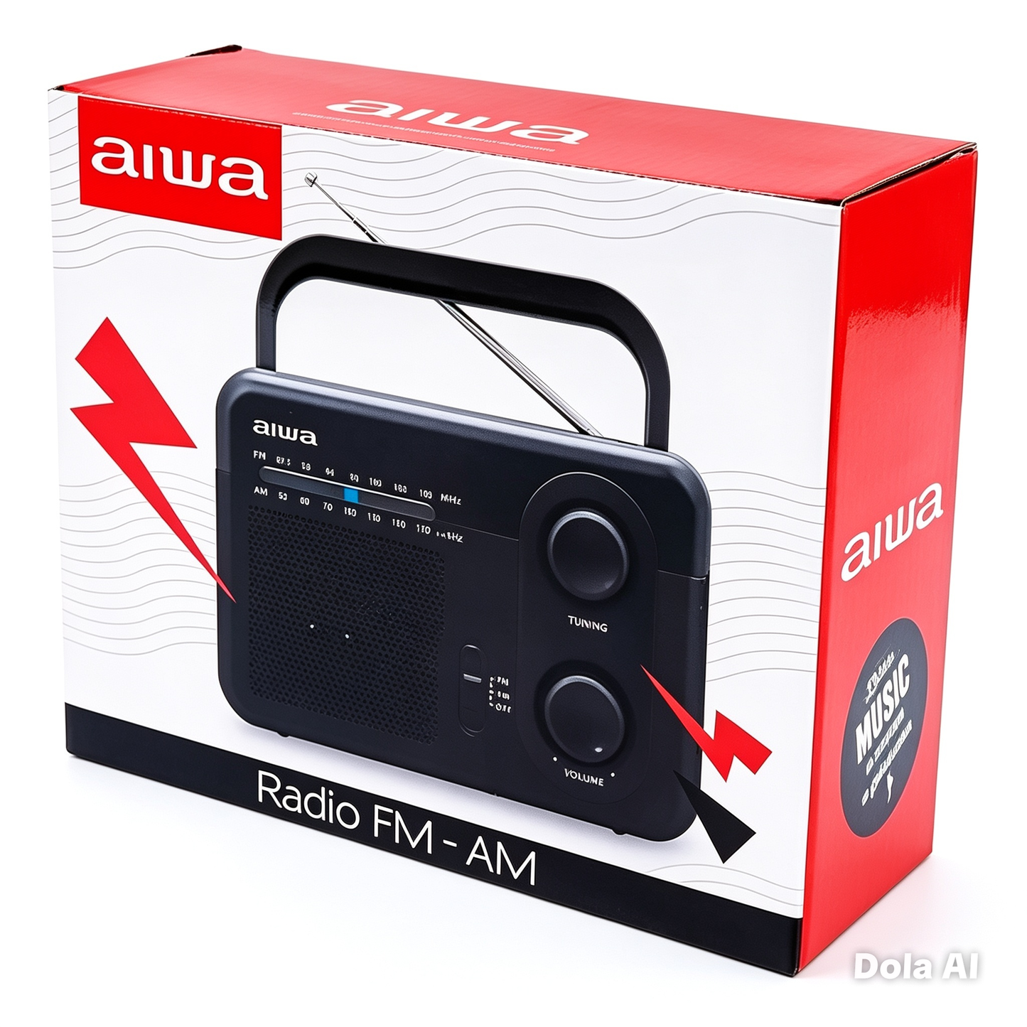 Radio Portátil Aiwa Fmam Awfml4 Analogica AM-FM